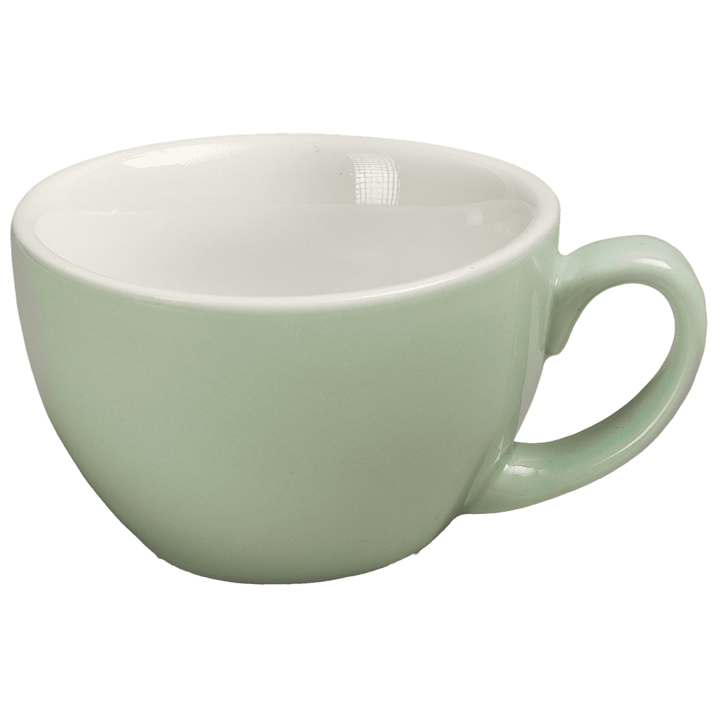 Ceramic Cup w/saucer (Blue) - 180ml/6oz