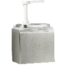 Stainless Steel Jar Plastic Pump 2.6 Ltr