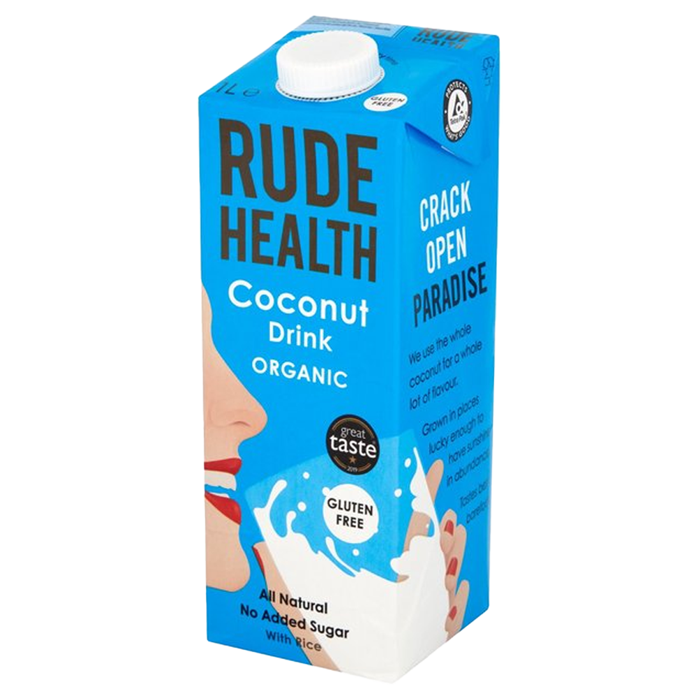 Rude Health – Coconut Drink – Organic – 1ltr