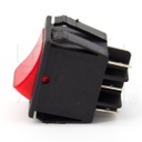 Luminous Bipolar Red Switch