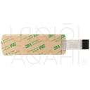 TOUCH PAD MEMBRANE 6 BUTTONS CON PROGRAMMA THE - 6 LED - 8+8 PIN - BEZZERA ELLISSE TE ( 5660503 )