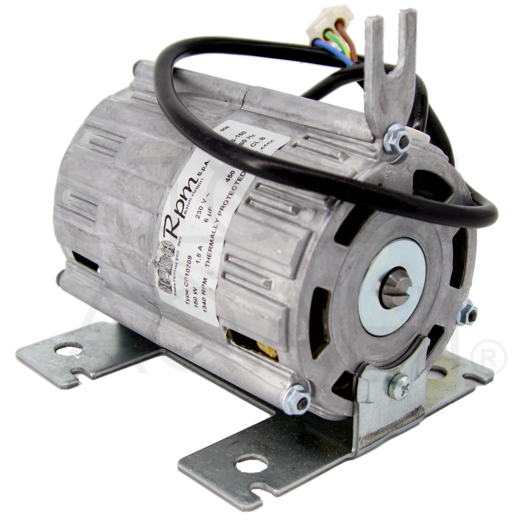 CLAMP RING MOTOR PUMP &quot; RPM C010709 &quot; -W150 - 230V - 50/60hz - CAPACITOR 6mf - 150x100x145mm