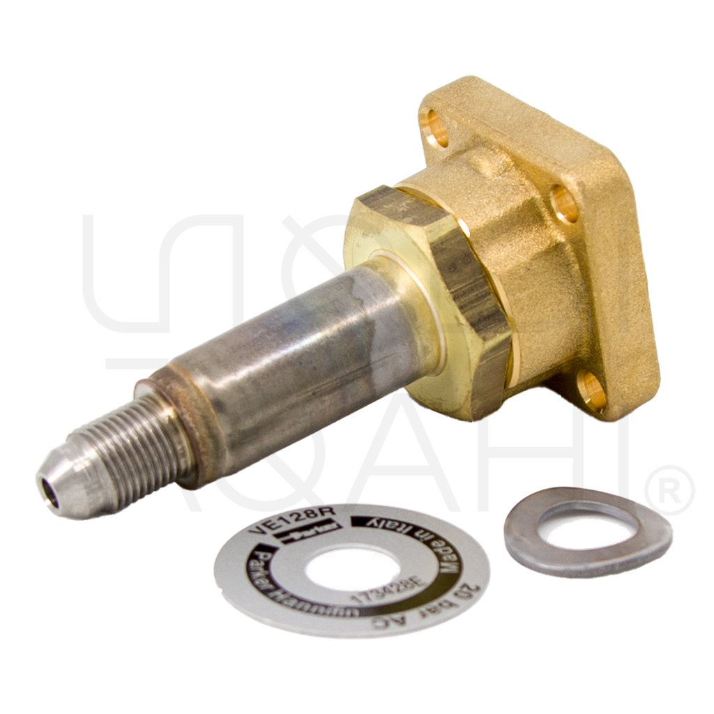 3 Way Solenoid Valve Body Parker - ORIFICE 1.5 - Rubin Sealing Conical Drain 1/8