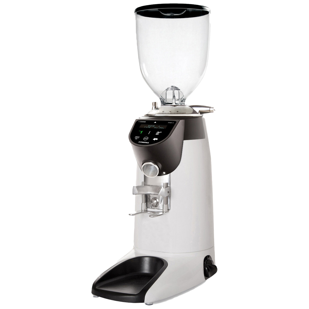 Compak E10 Conic OD Grinder- Matte White