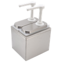 Stainless Steel Jar W/2 Plastic Pump 5.2 Ltr