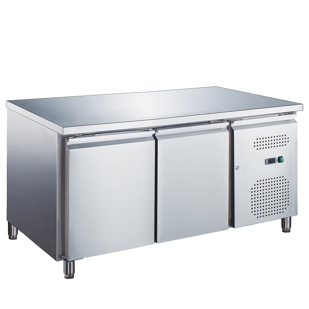 Two Door Under counter Refrigerator - GX-GN2100TN- Steel