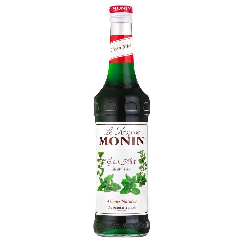 Monin Green Mint Syrup - 1 ltr