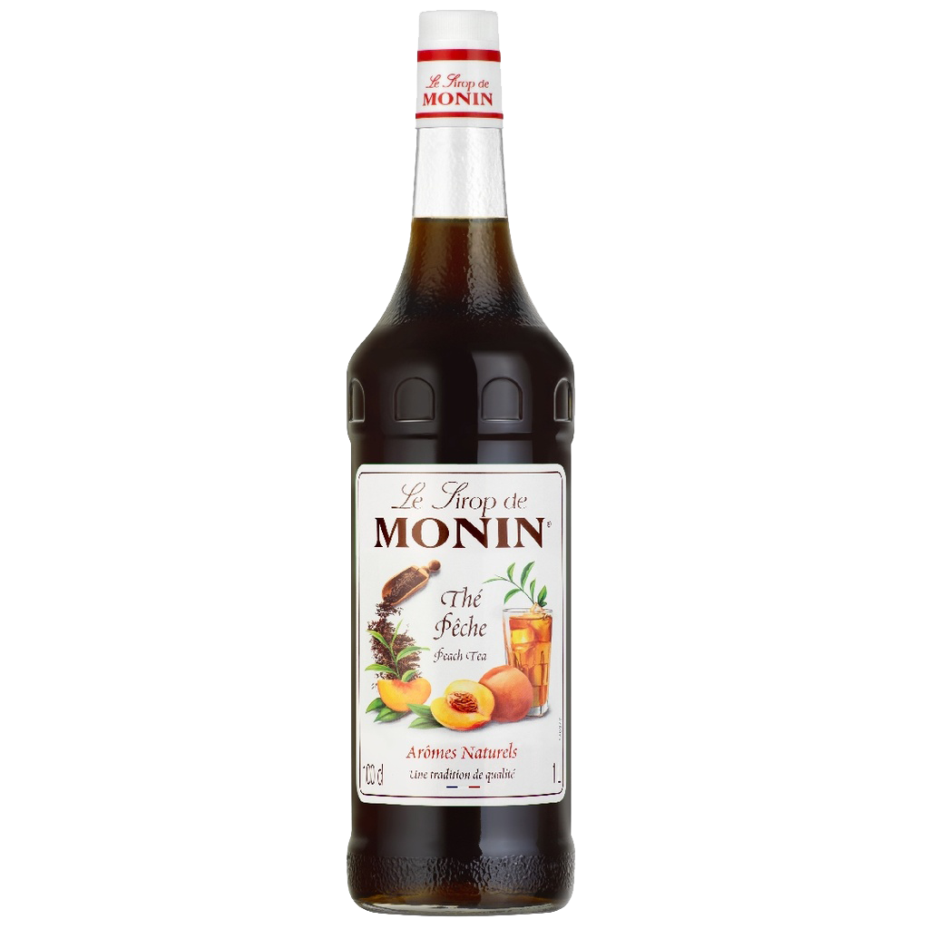 Monin Peach Tea Syrup - 1 ltr