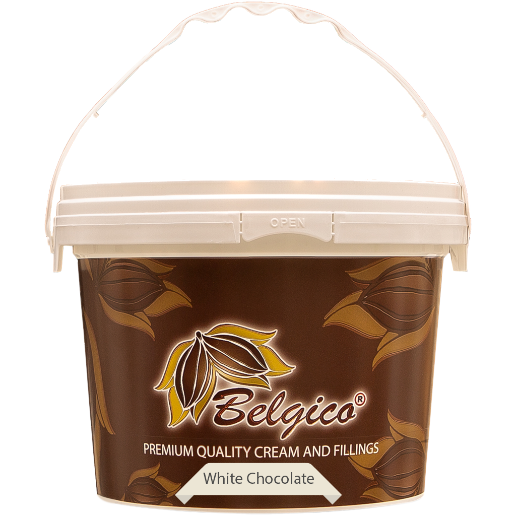 Belgico White Chocolate Sauce - 4kg