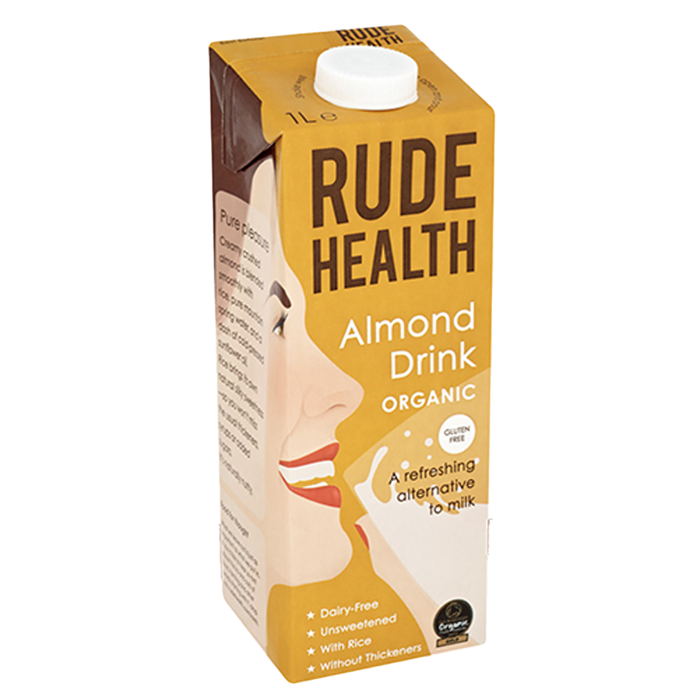 Rude Health – Almond Drink – Organic – 1ltr