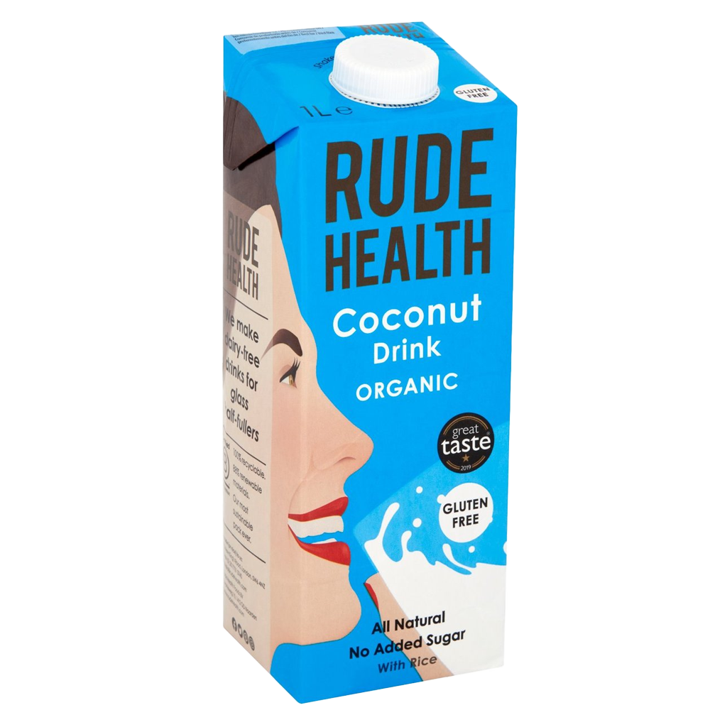 Rude Health – Coconut Drink – Organic – 1ltr