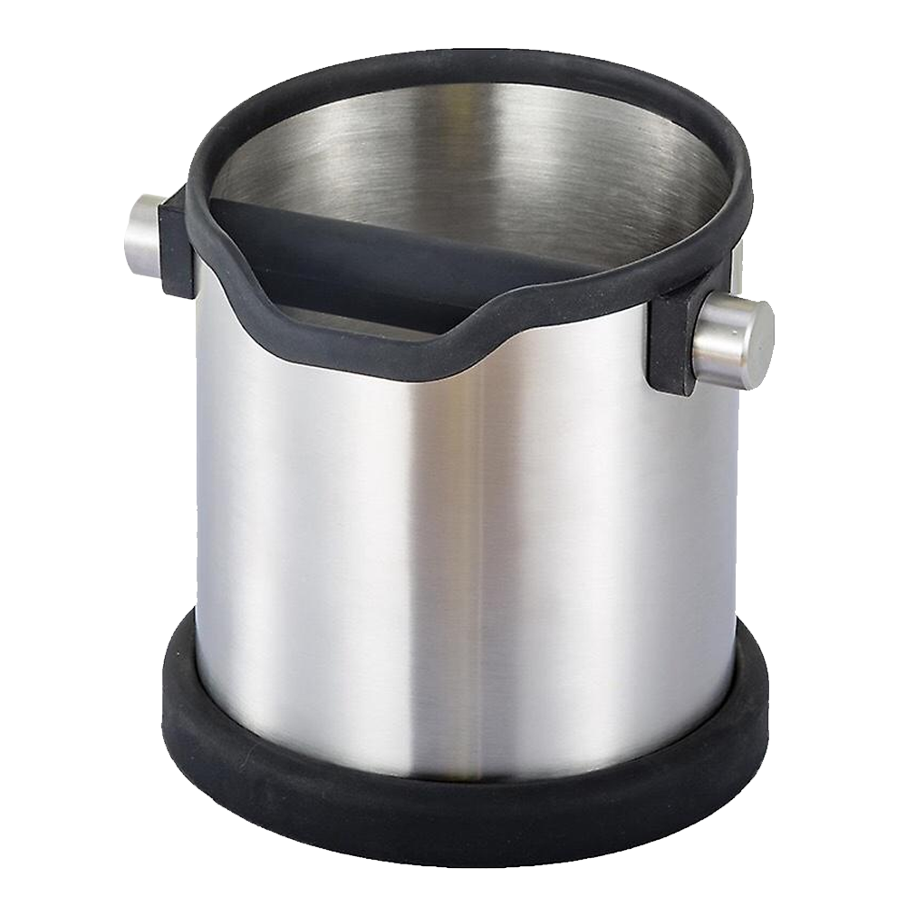 Knock Box Stainless Steel - Round 