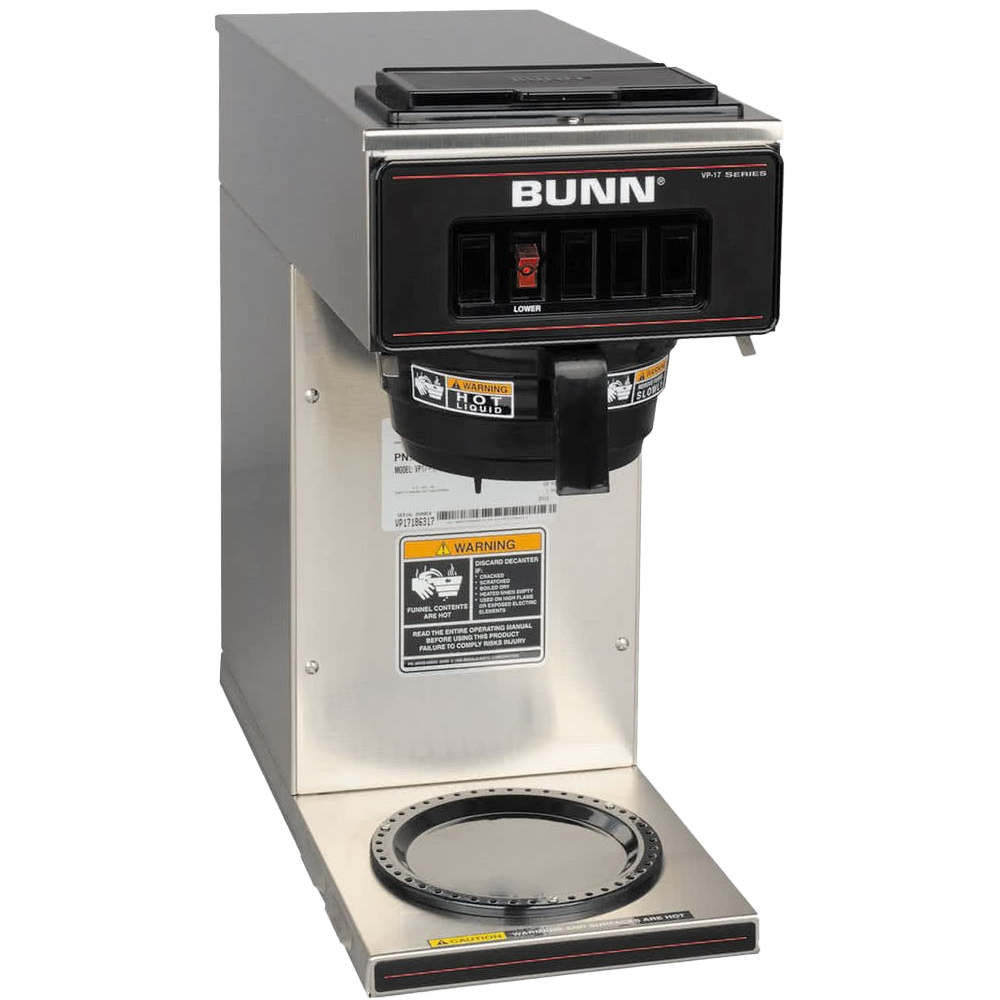 [133000058] Bunn VP17-1 Pourover Coffee Brewer - Steel