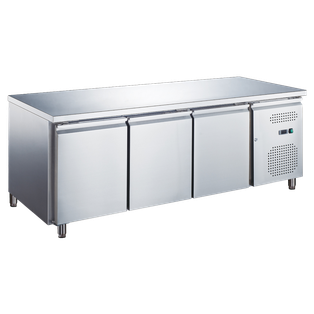 XING Three Door Undercounter Refrigerator - GX-GN3100TN- Steel