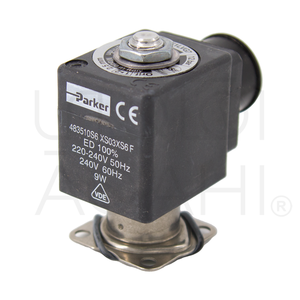[700174] 2 way Stainless Steel Solenoid Valve Lucifer with mounting Base