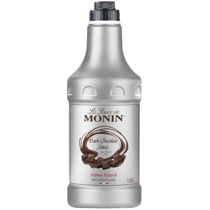 مونين صوص بنكهة الشوكولاتة السوداء - 1.89 لتر