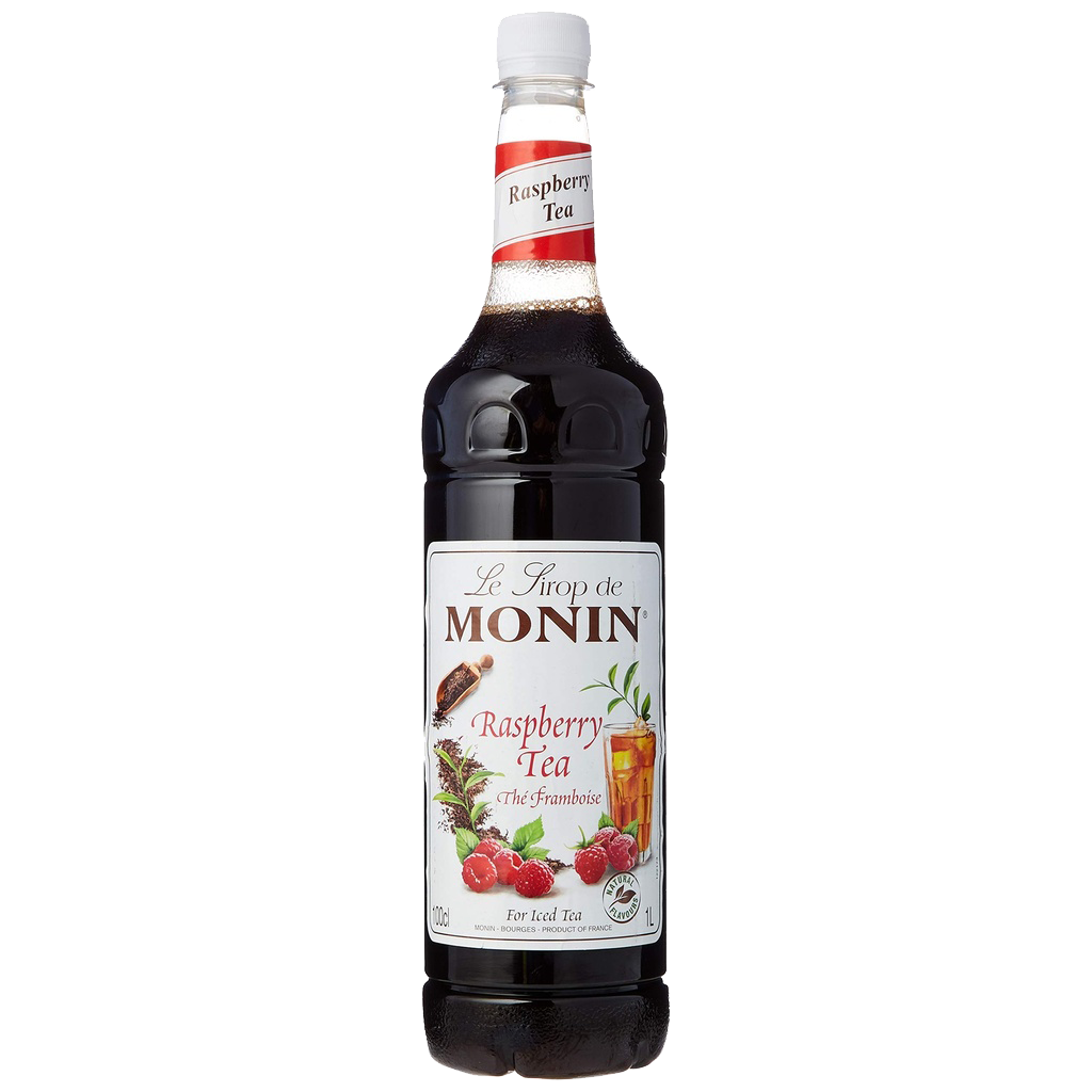 Monin Raspberry Tea Syrup - 1 ltr