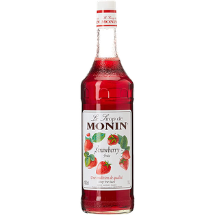 Monin Strawberry Syrup - 1 ltr