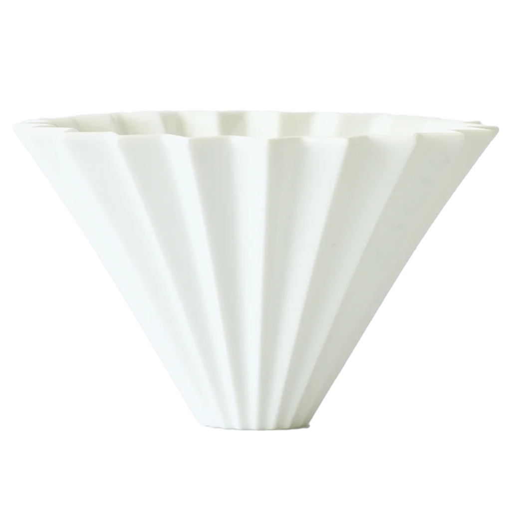 Ceramic Coffee Dripper Without Handle - White V60