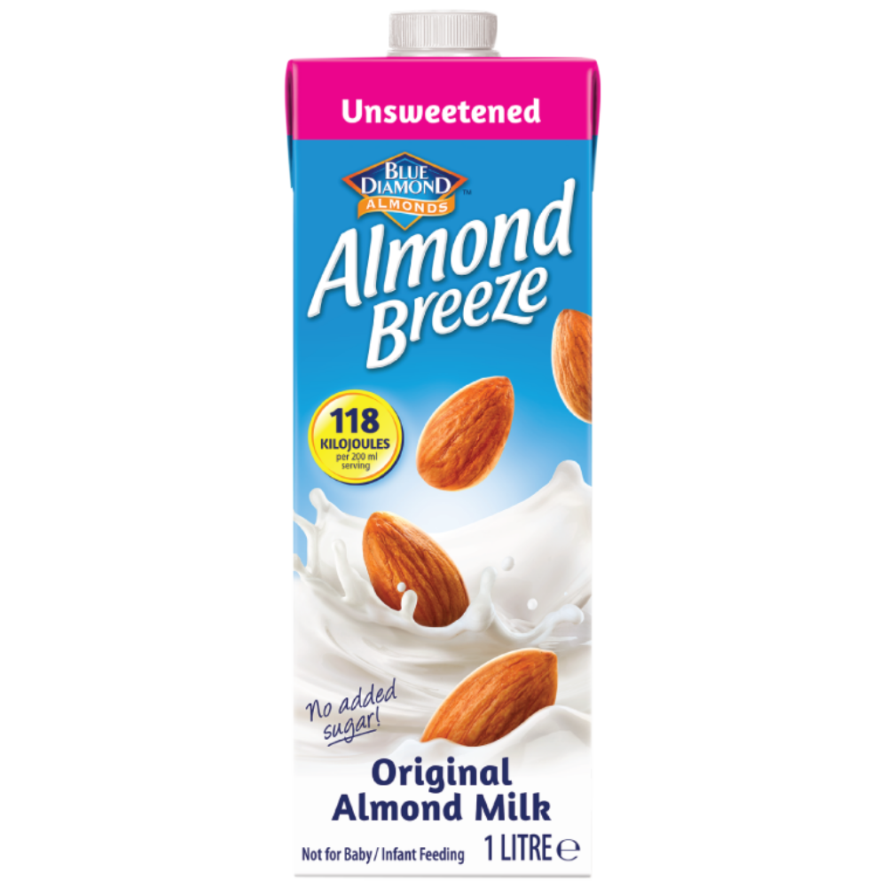 Almond Breeze Almond Milk – Orginal Flave Unsweetened - 1 Ltr