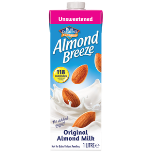 Almond Breeze Almond Milk – Orginal Flave Unsweetened - 1 Ltr