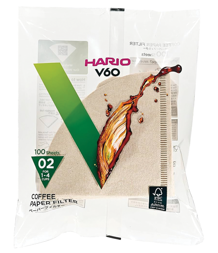 Hario Paper Filter 02W 100 sheets 